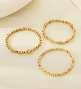 Stainless Steel Bracelet with balls